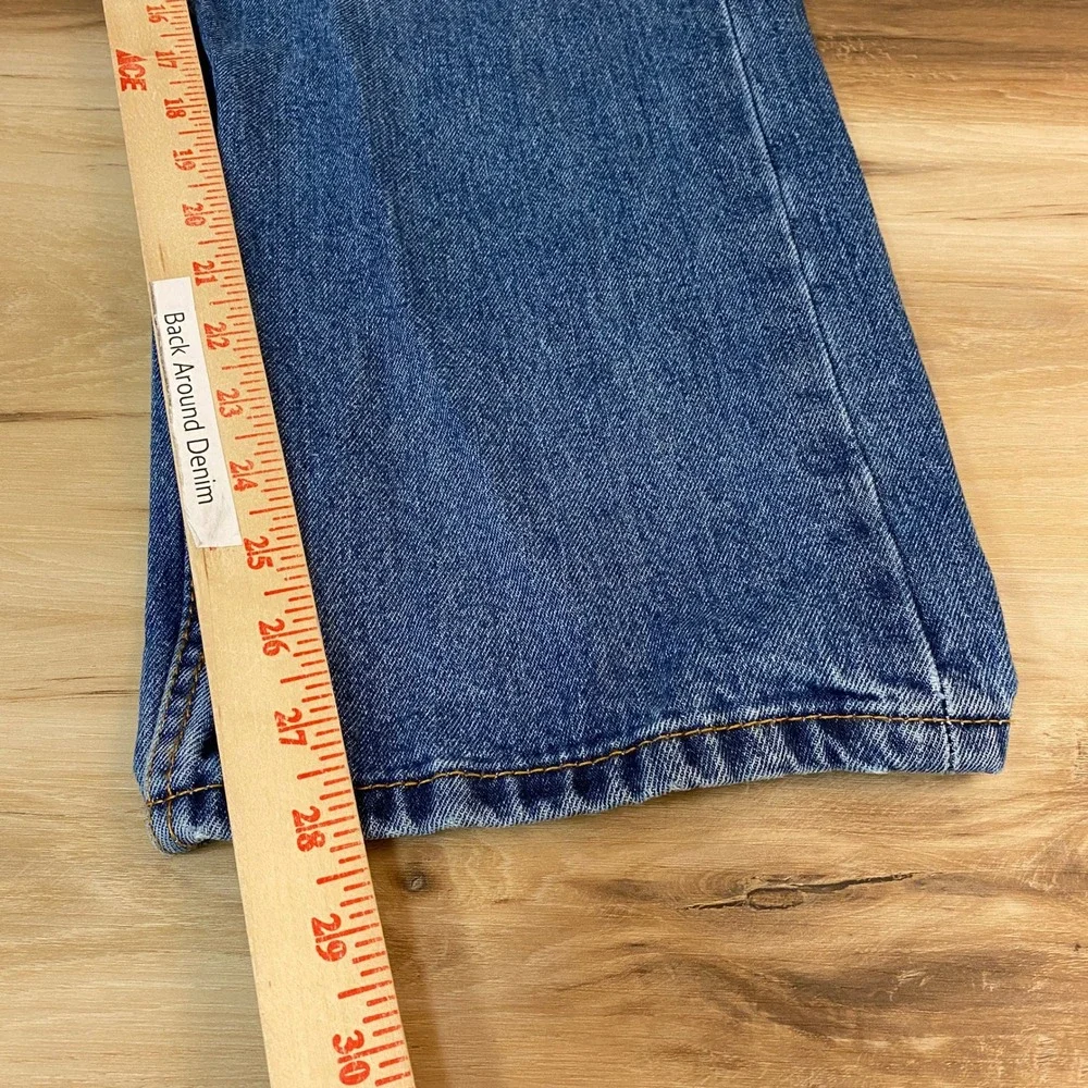 Levi's 505 Regular Fit Straight Leg Jeans Men's W40 L30 Blue Denim